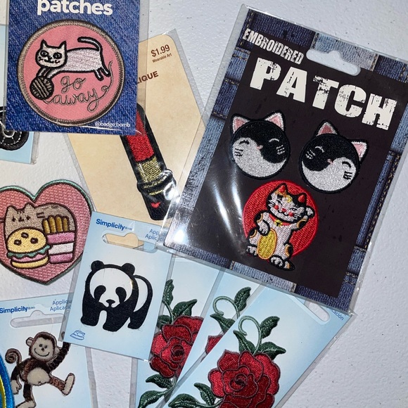 Iron on patch bundle - Picture 3 of 5